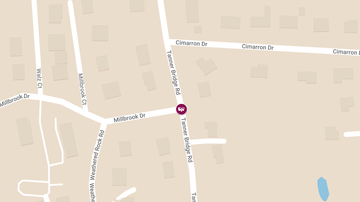 Serious Injury Accident on Tanner Bridge Rd