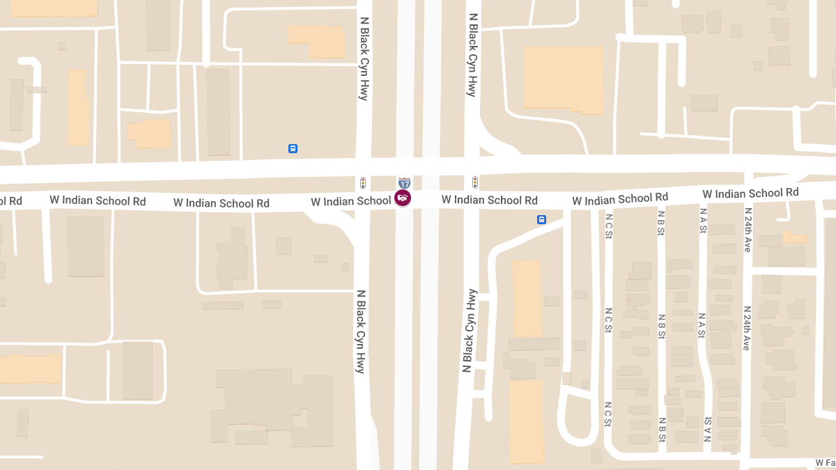 Serious Injury Crash Near I-17 and Indian School Rd