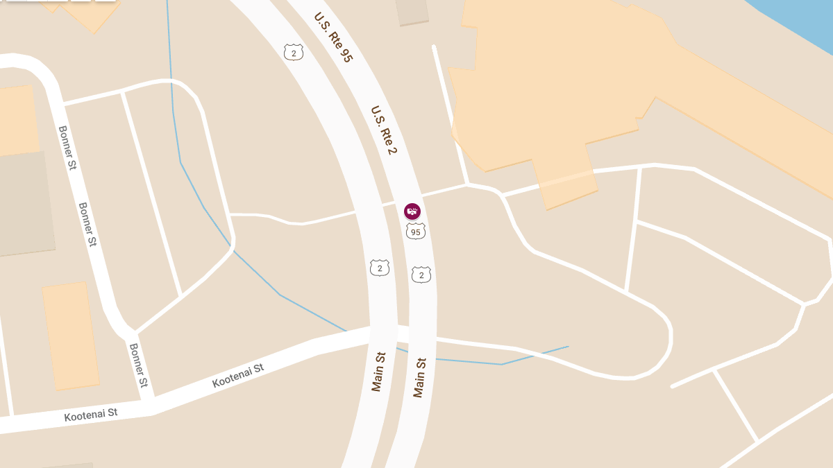 Serious Injury Crash on Hwy 95 Near Kootenai River Inn