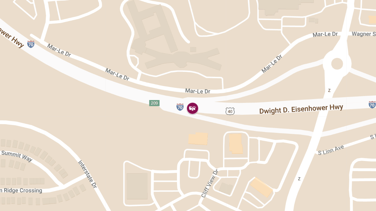 Serious Injury Crash on I-70 EB at MM 54 Involving Two Trucks