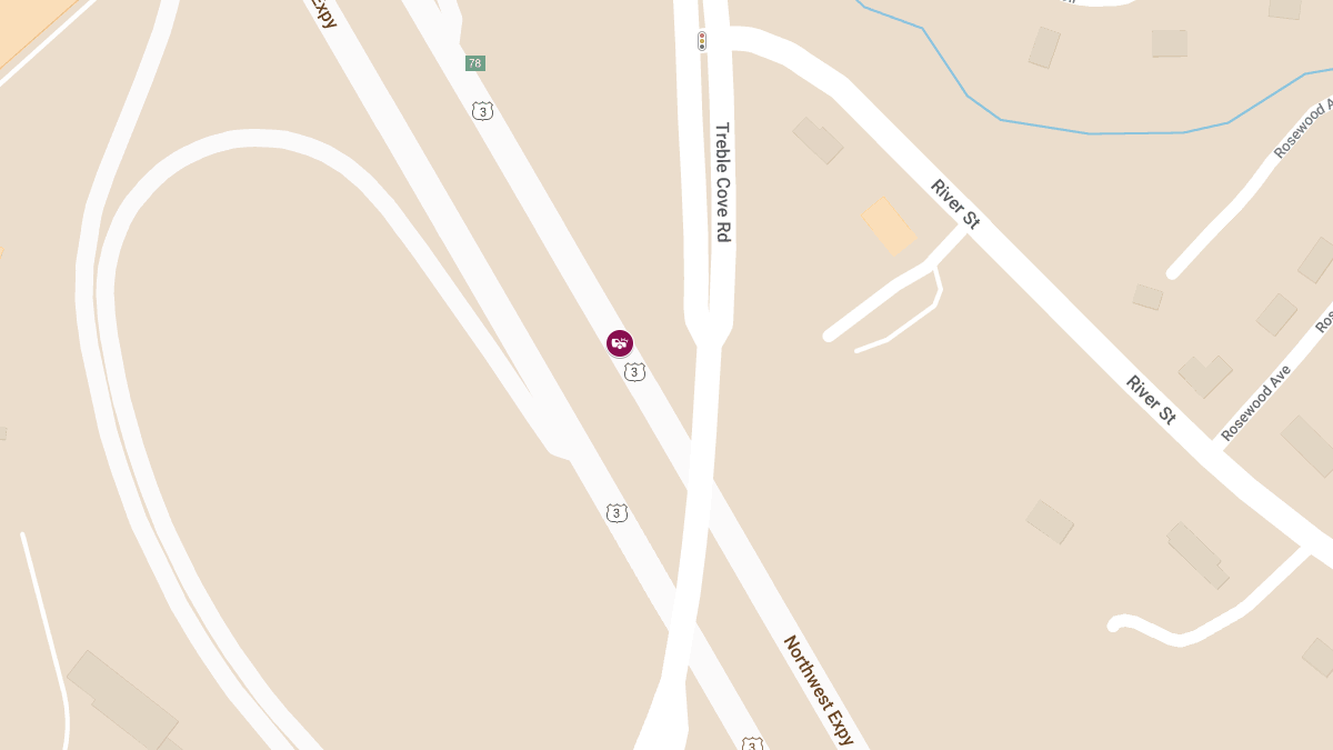 Serious Injury Crash on Route 3 Near Treble Cove Rd