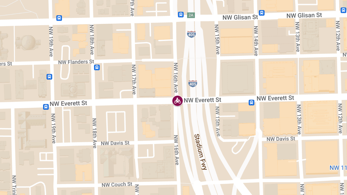 Serious Motorcycle Crash at NW 16th Ave & NW Everett St