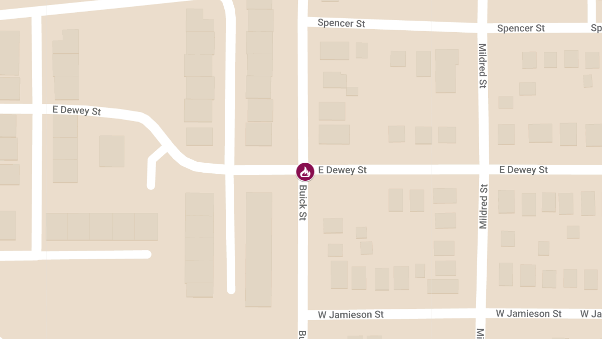 Structure Fire at 3329 Buick St