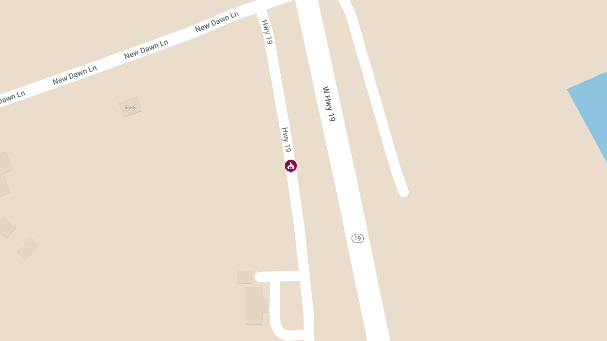 Structure Fire on Hwy 19 Causes Injuries
