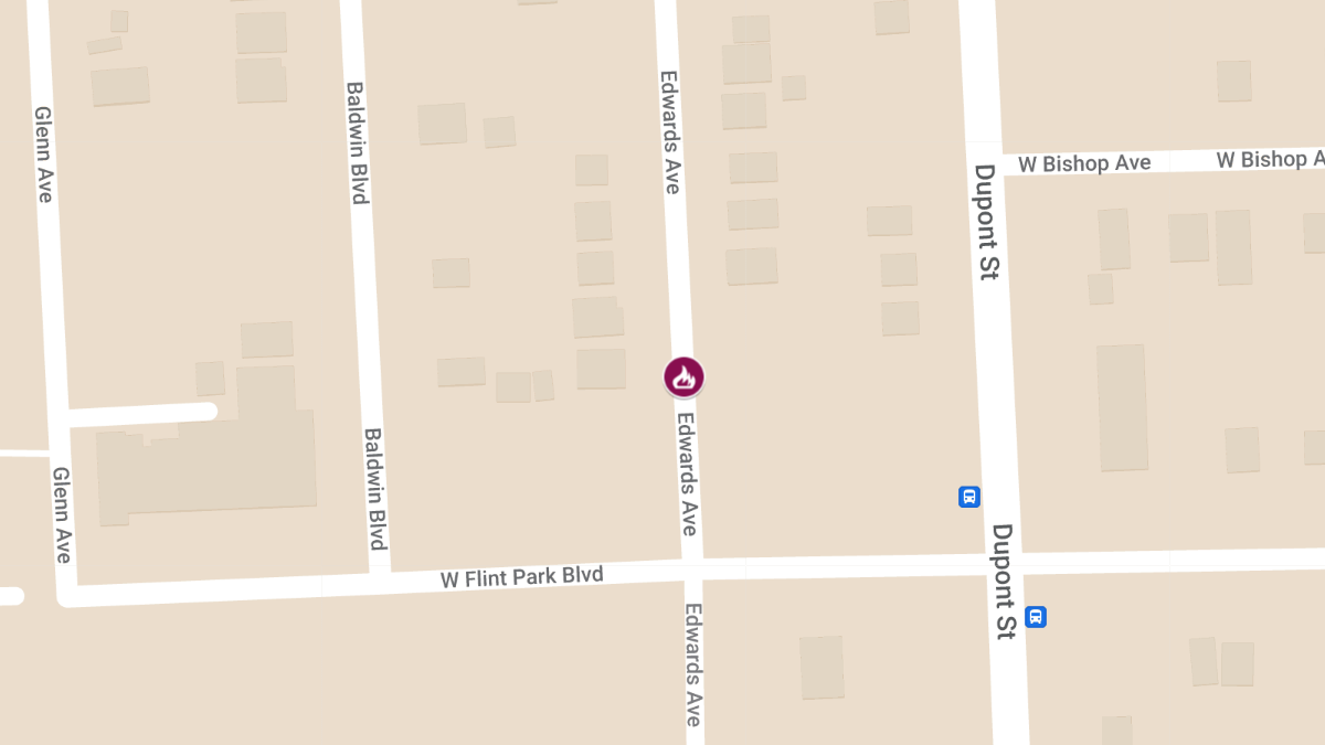 Structure Fire with Entrapment at 4511 Edwards Ave