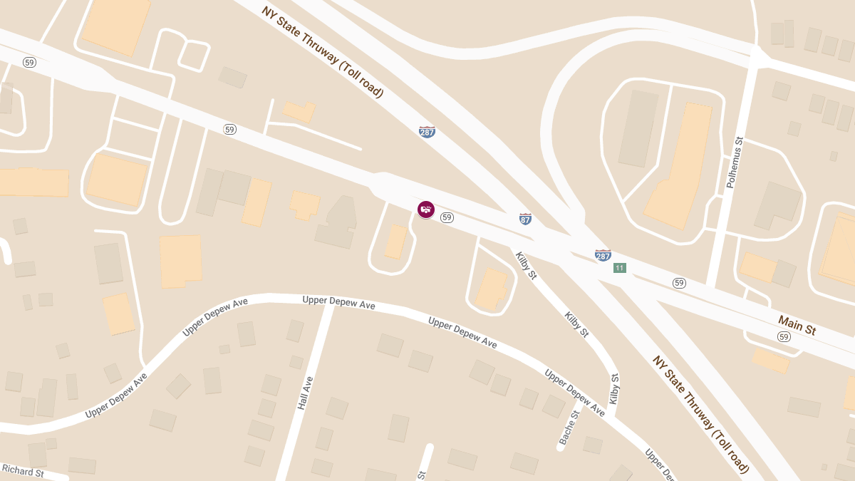 Three-Car Crash on Route 59 Near Main St