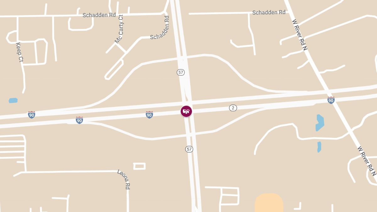 Three Seriously Injured in Crash on I-90 at SR 57 Entrance