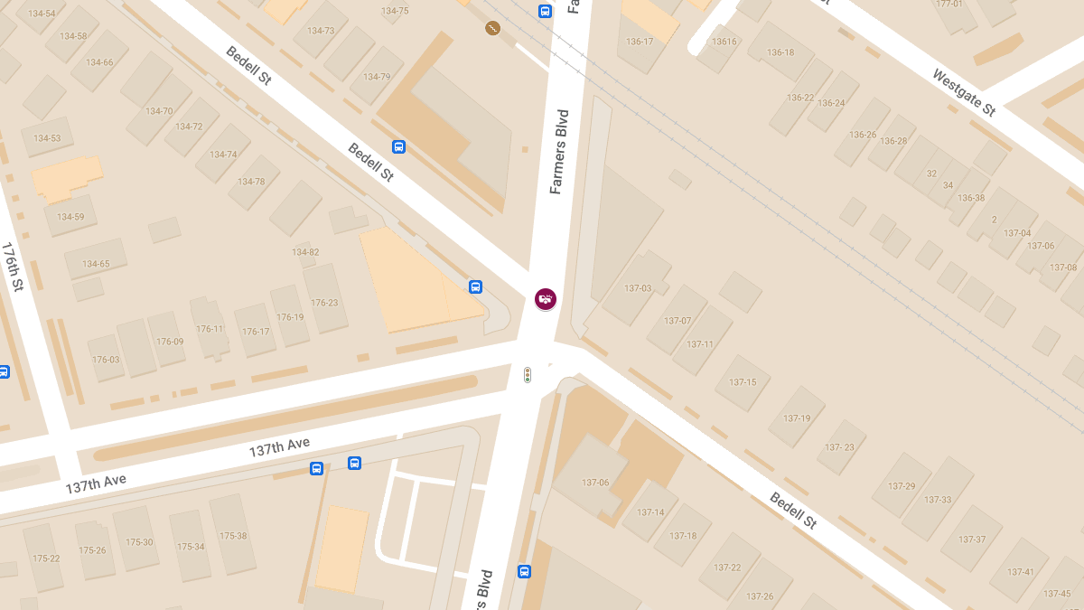 Three-Vehicle Collision With Injuries at Farmers Blvd & Bedell St