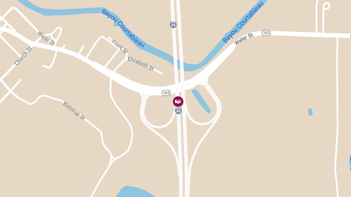 Three-Vehicle Collision on SB I-49 near Mile Marker 67.4 Causes Injuries
