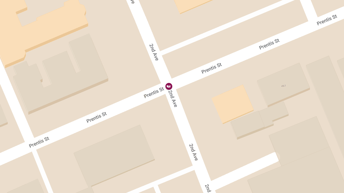 Three-Vehicle Collision with Injuries at 2nd Ave and Prentis St