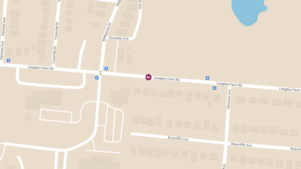 Three-Vehicle Collision with Injuries on Langdon Farm Rd