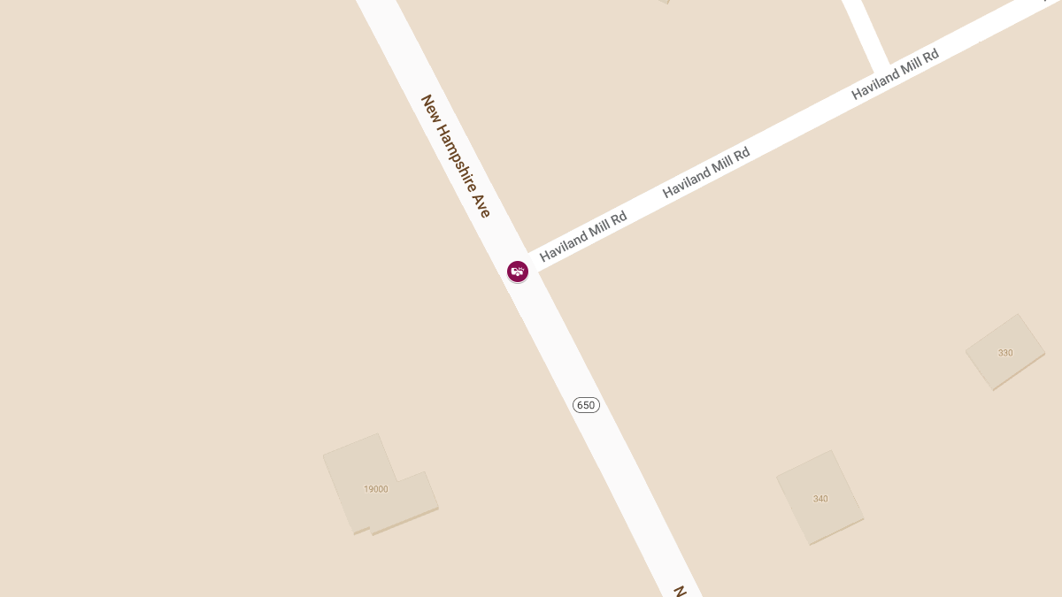 Three-Vehicle Collision with Rollover on New Hampshire Ave and Haviland Mill Rd