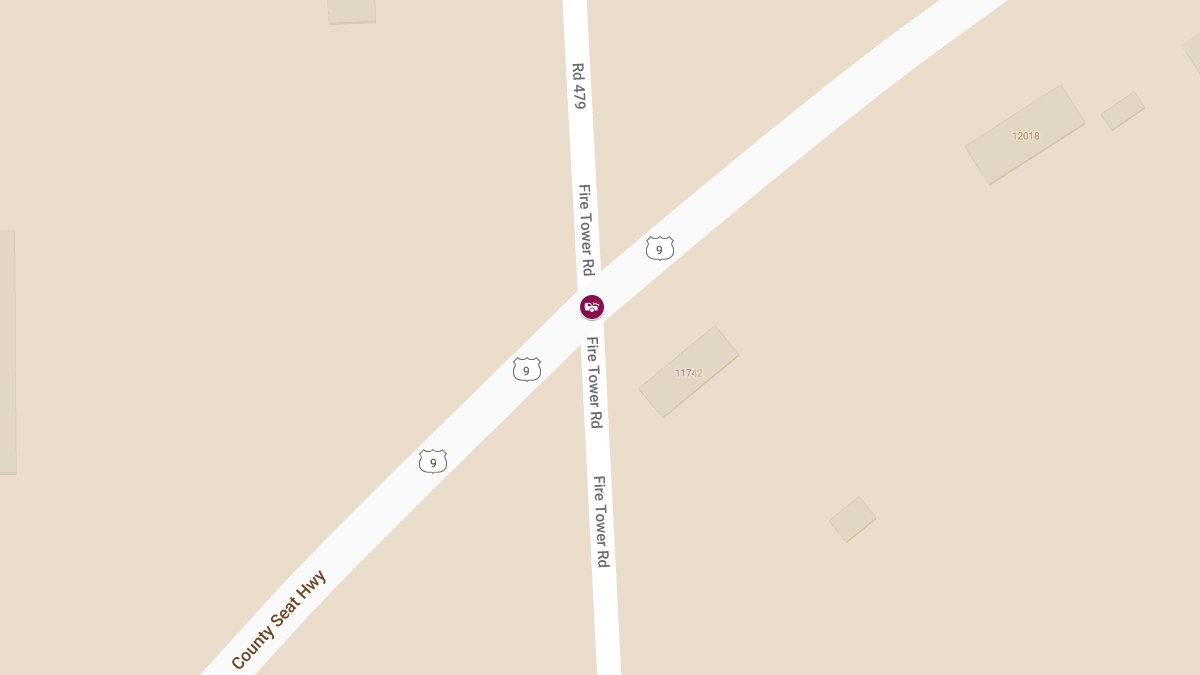 Three-Vehicle Crash with Injuries on County Seat Hwy and Fire Tower Rd