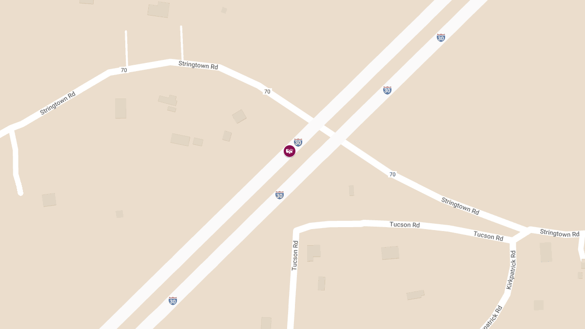ractor-Trailer Accident With Injury at I-30 EB Mile Marker 100.9