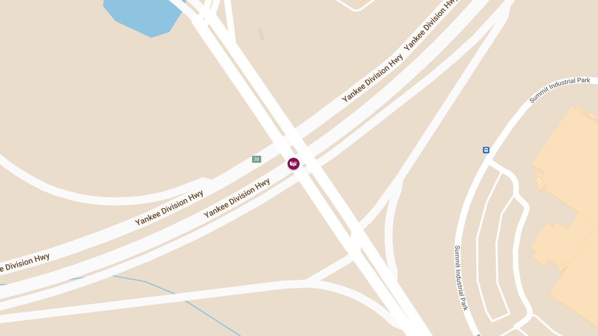 Tractor-Trailer Crash on Rte 128 SB Ramp from Centennial Dr Causes Injuries