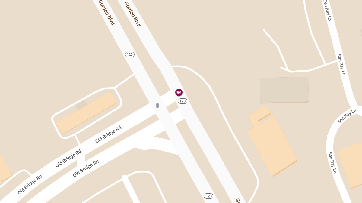 Tractor Trailer Crash with Injury at VA-123 NB/SB & Old Bridge Rd