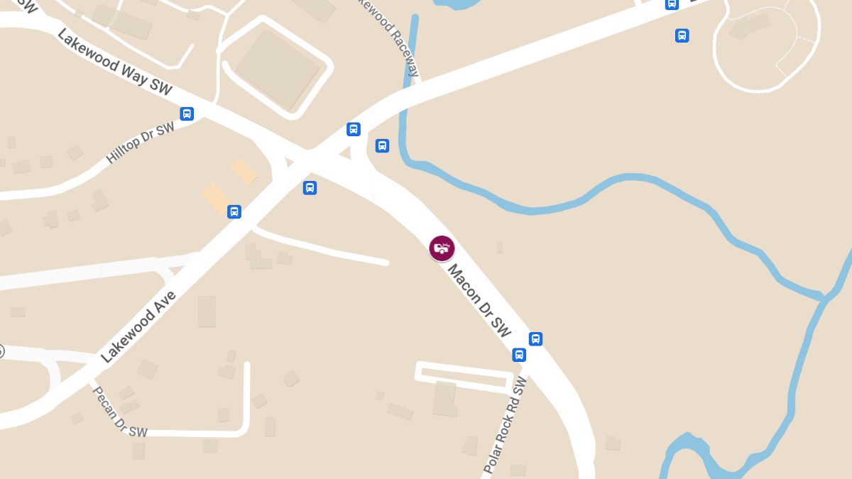 Traffic Accident With Injuries at 2111 Macon Dr SW