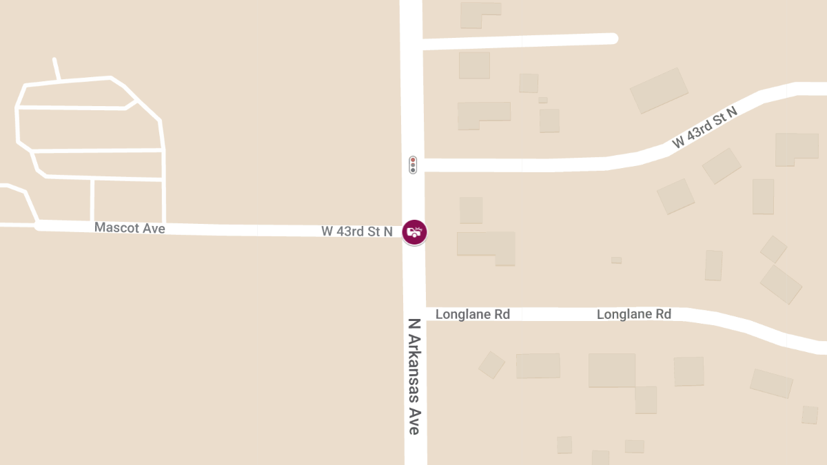 Traffic Accident With Injuries at 43rd St N and Arkansas Ave
