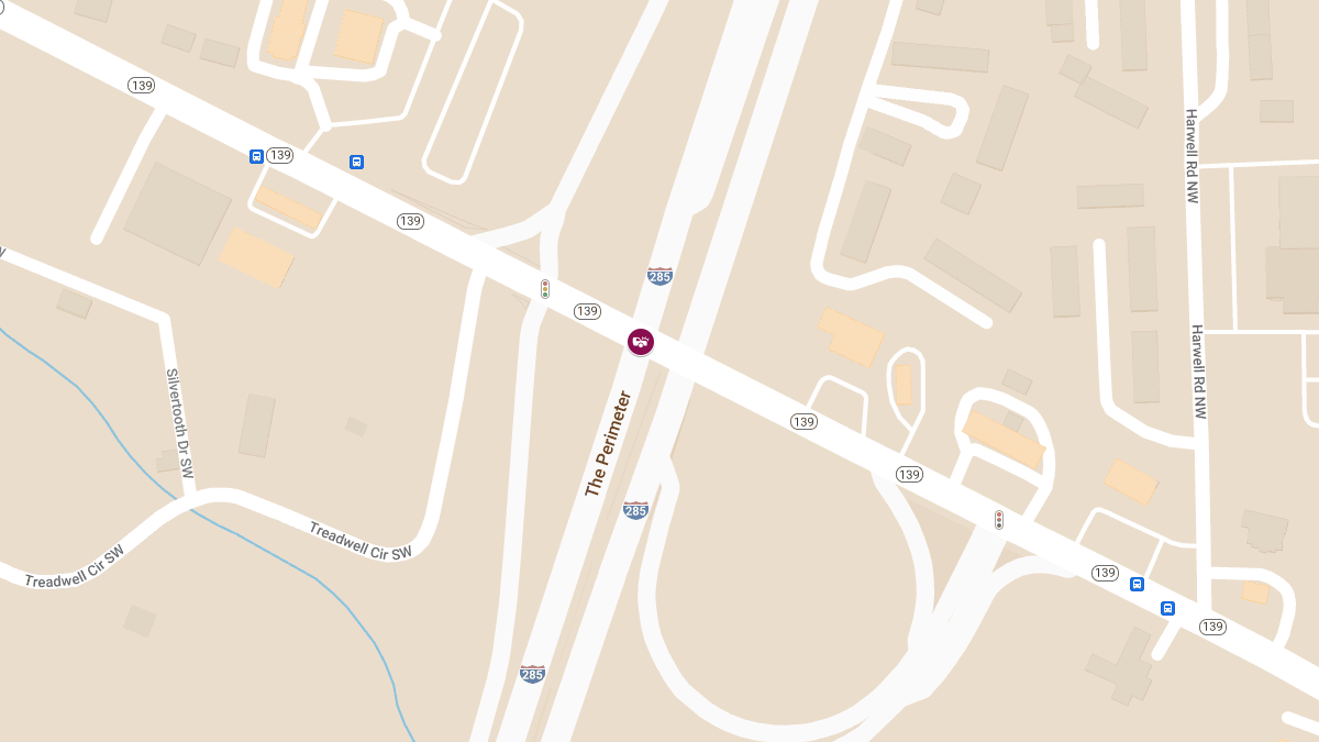 Traffic Accident at I-285 S & Martin Luther King Jr Dr SW Causes Injuries