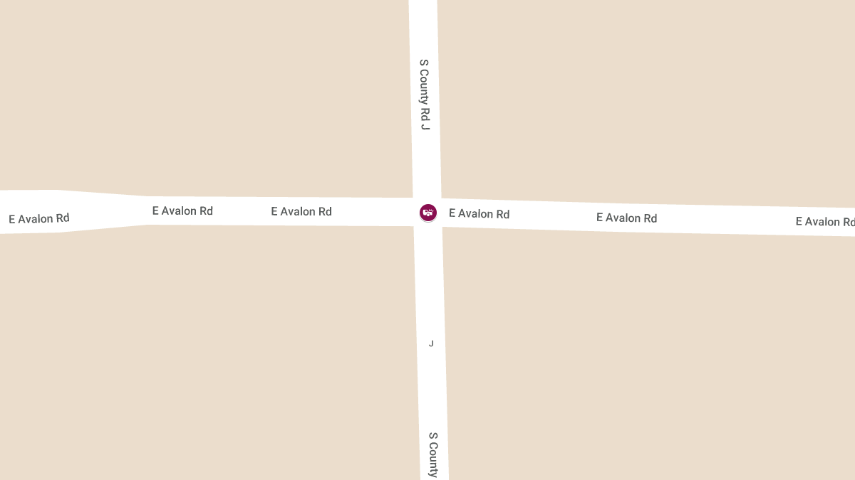 Traffic Accident with Injuries at County J & Avalon Rd