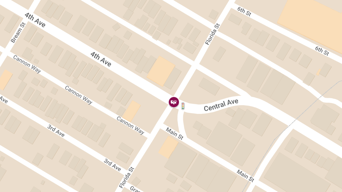 Traffic Accident with Injuries on Central Ave