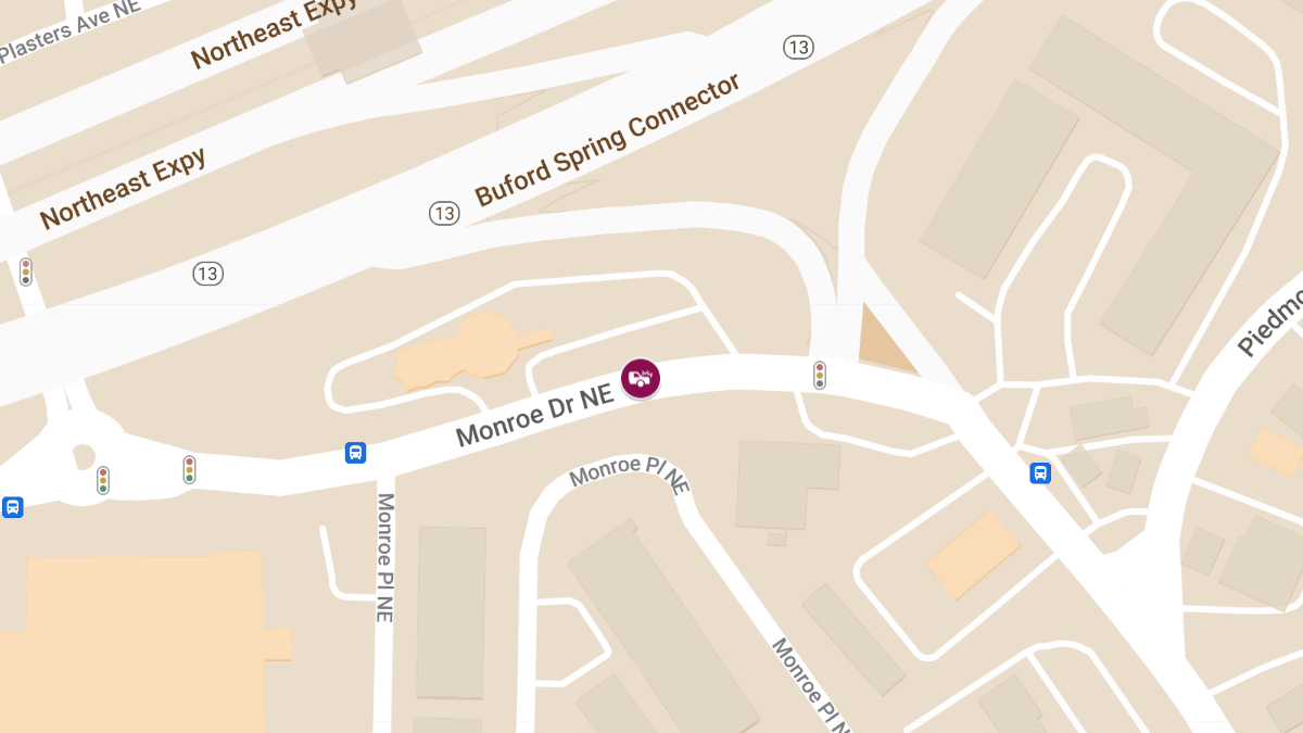 Traffic Collision with Injuries at 2167 Monroe Dr NE