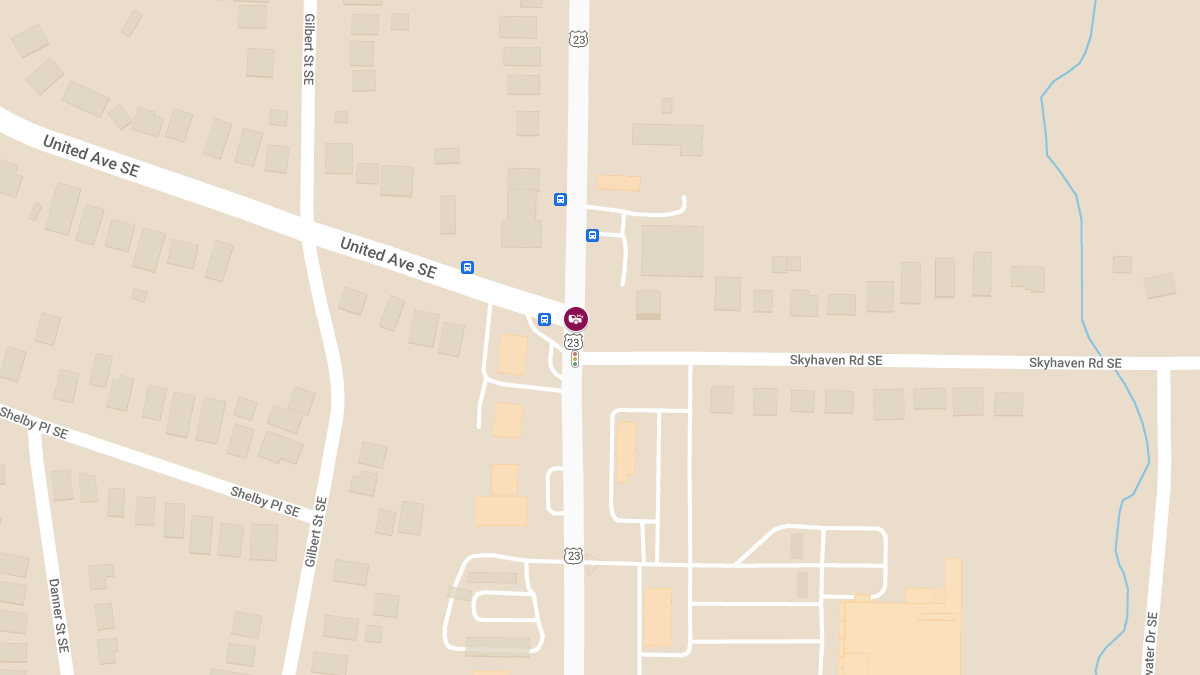 Traffic Collision with Injuries at Moreland Ave SE & United Ave SE