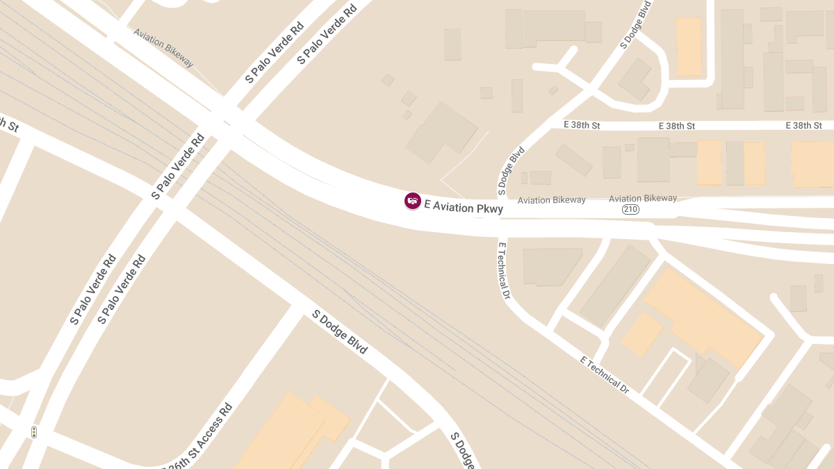 Traffic Incident at 3845 E Aviation Pkwy