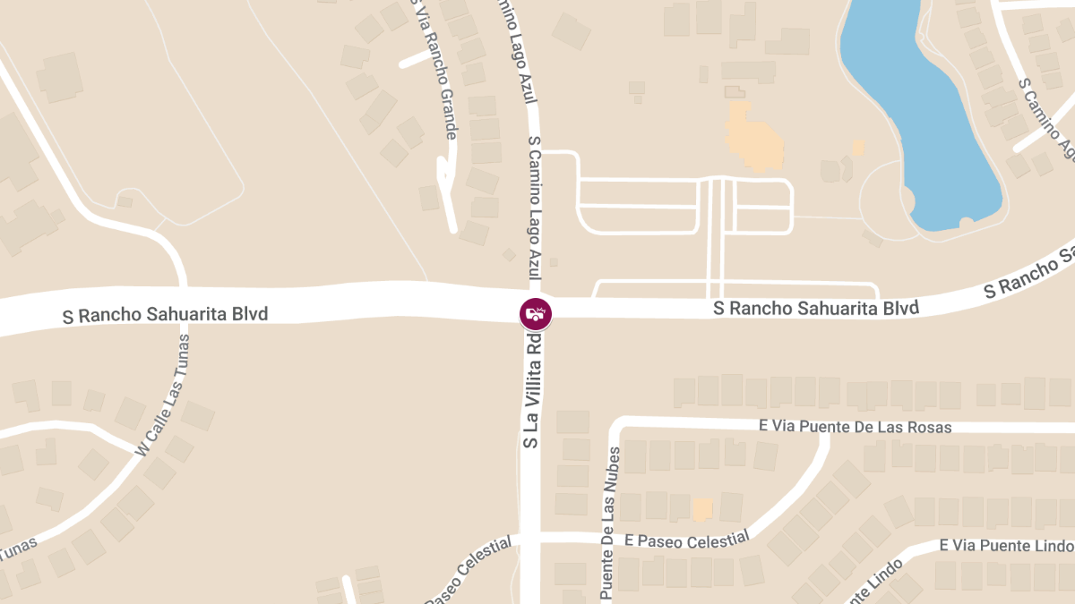 Traffic Incident at S Rancho Sahuarita Blvd and S La Villita Rd