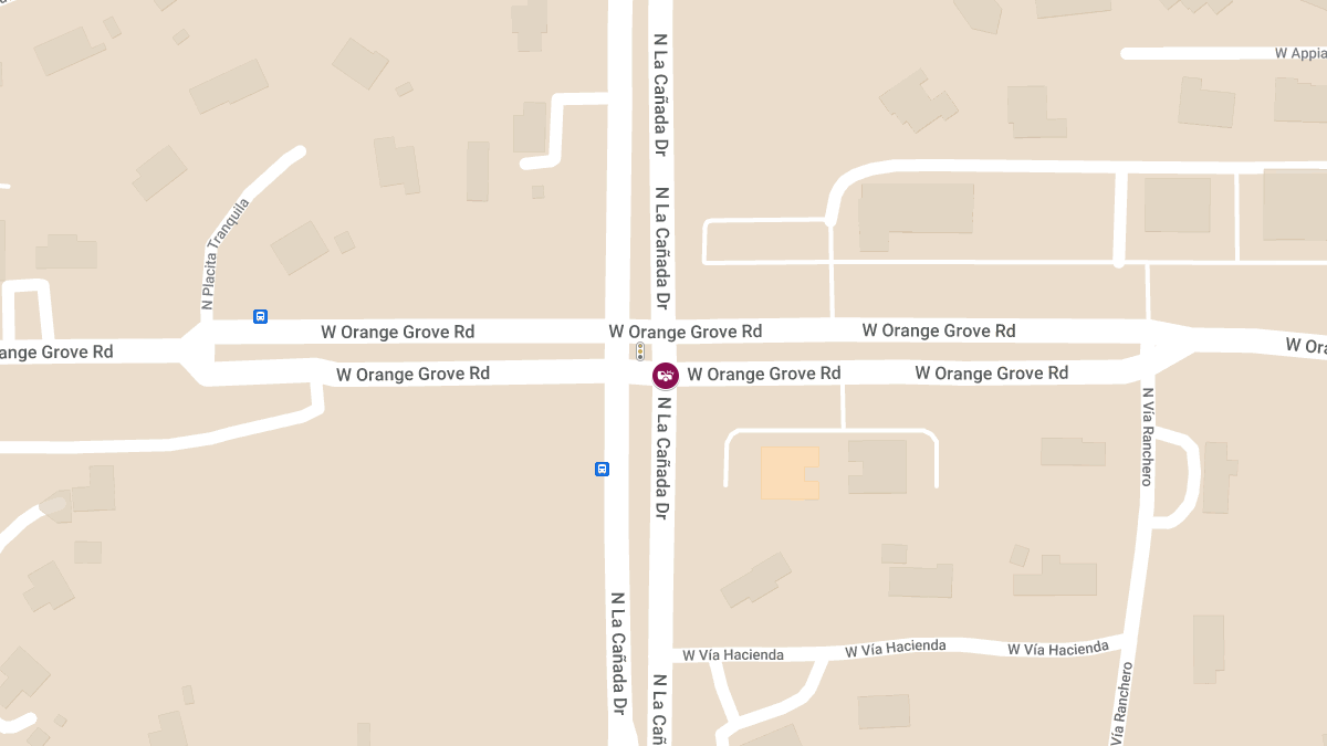 Traffic Incident with Uncertain Injuries at N La Canada Dr & W Orange Grove Rd
