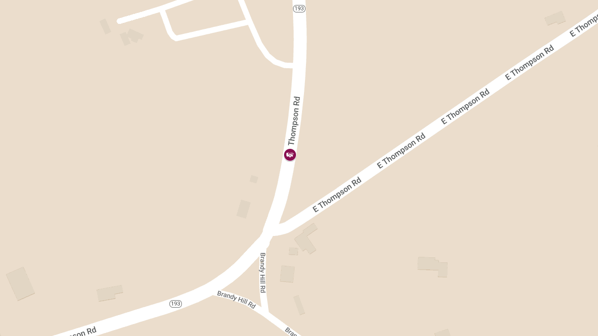 Two-Car Accident Reported on Thompson Rd