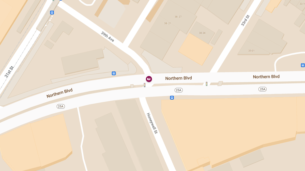 Two-Car Collision with Injuries at 39th St & Northern Blvd