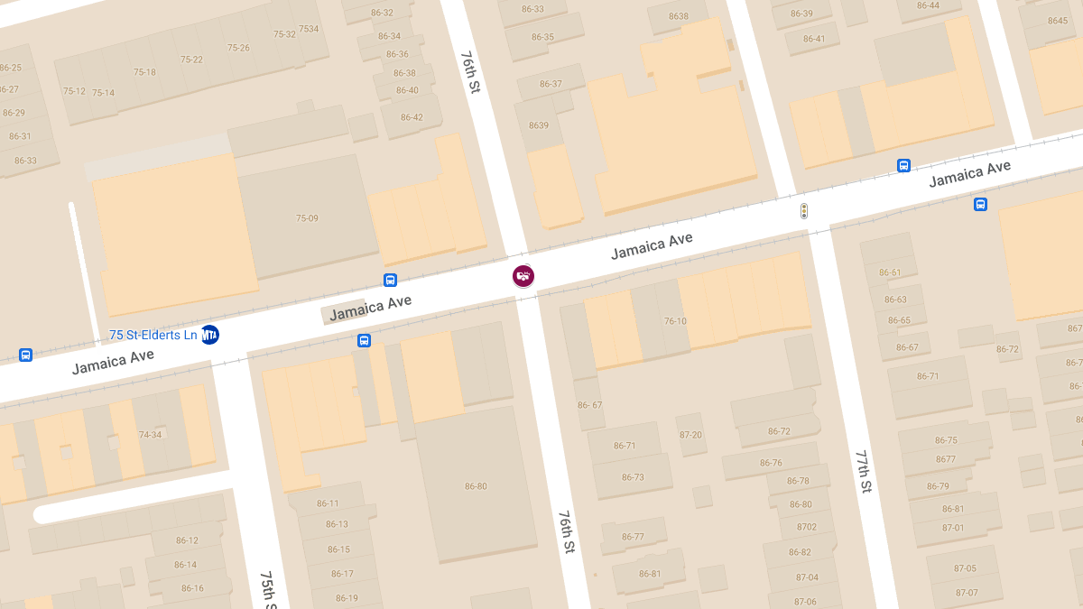 Two-Car Crash With Injuries, Child in Car at 76th St & Jamaica Ave