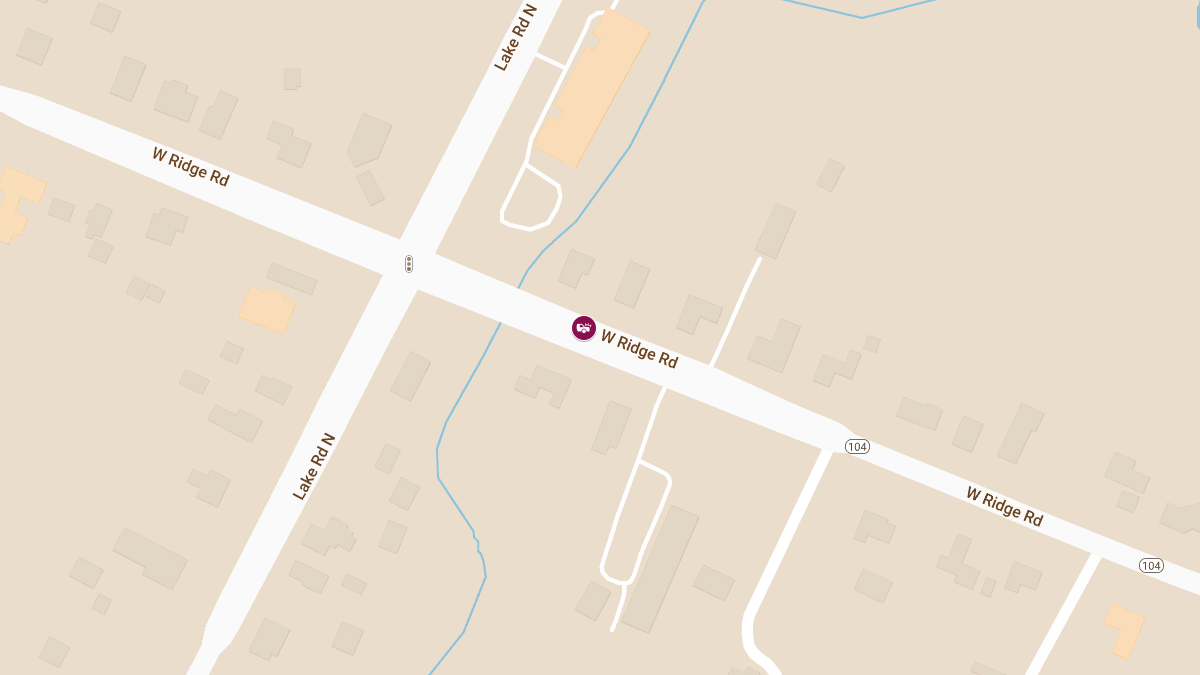 Two-Car Crash at West Ridge Rd Sends Passenger to Hospital