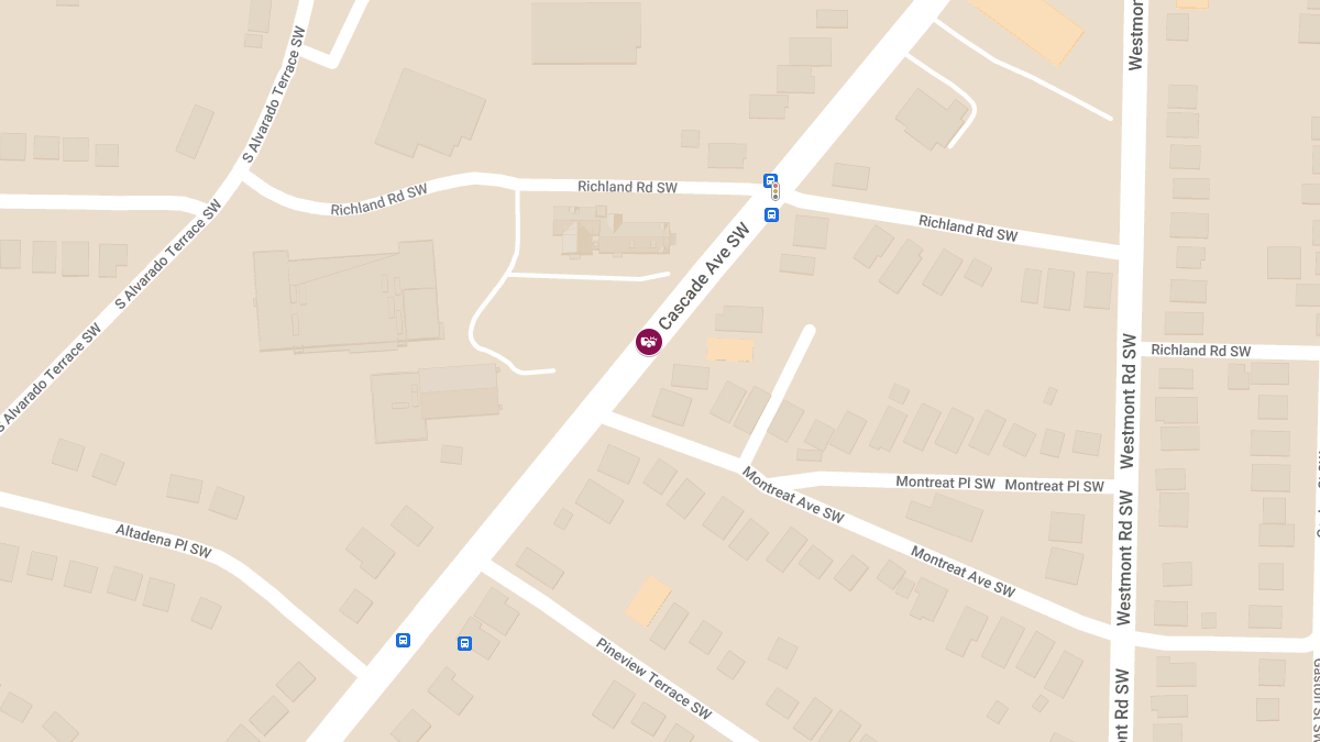 Two-Car Crash with Injuries on Cascade Ave SW