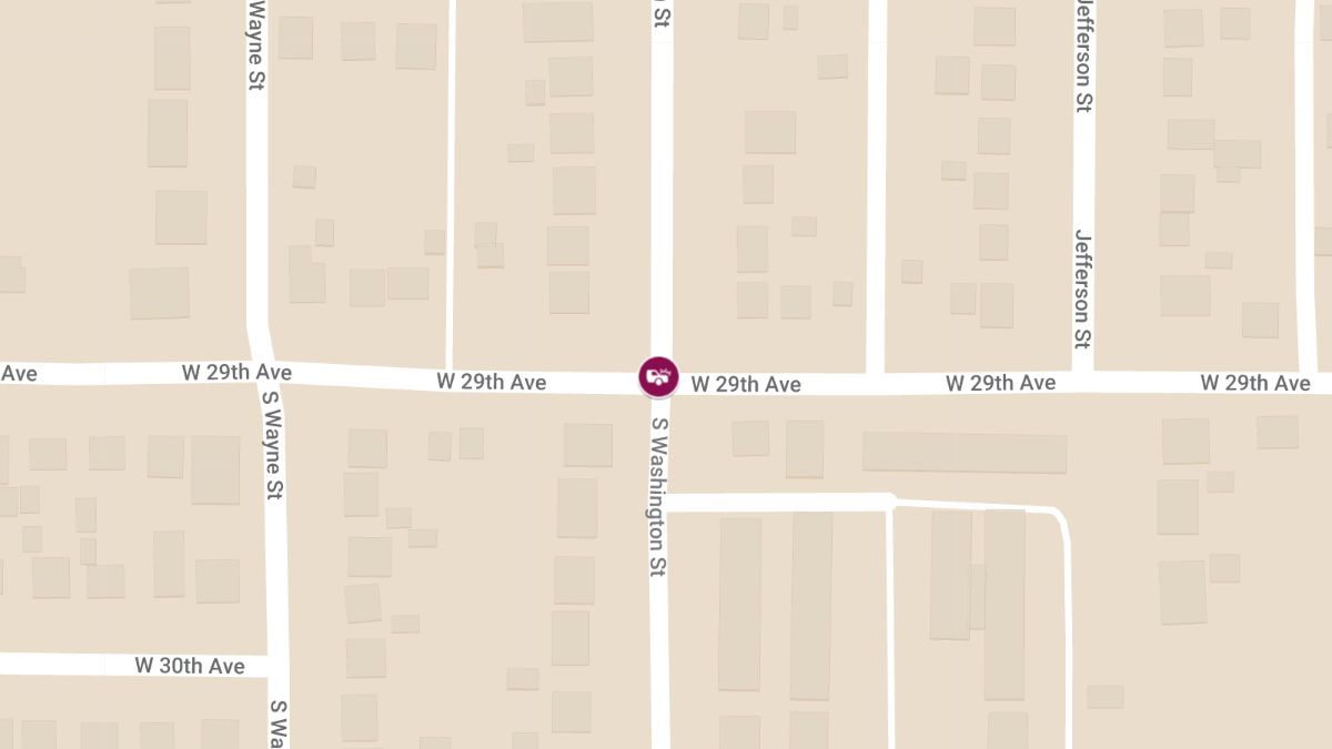 Two-Car Injury Accident at Washington St & 29th Ave