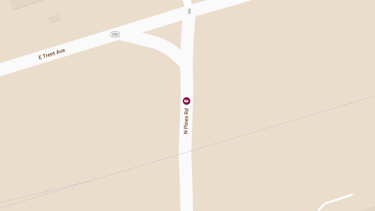 Two Injured in Car Crash on Pines Rd Near Trent Ave