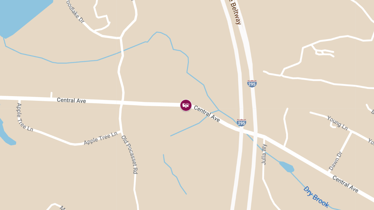 Two Injured in Crash on Central Ave