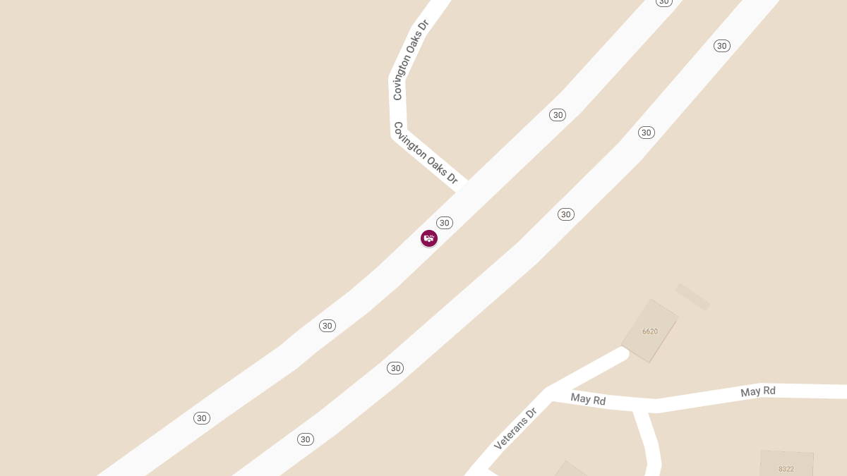 Two Injured in Crash on Missouri 30 near Covington Oaks Dr