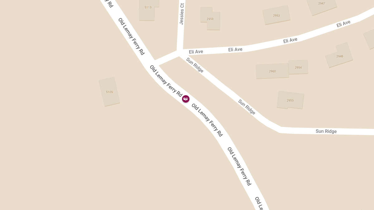 Two Injured in Crash on Old Lemay Ferry Rd near Eli Ave