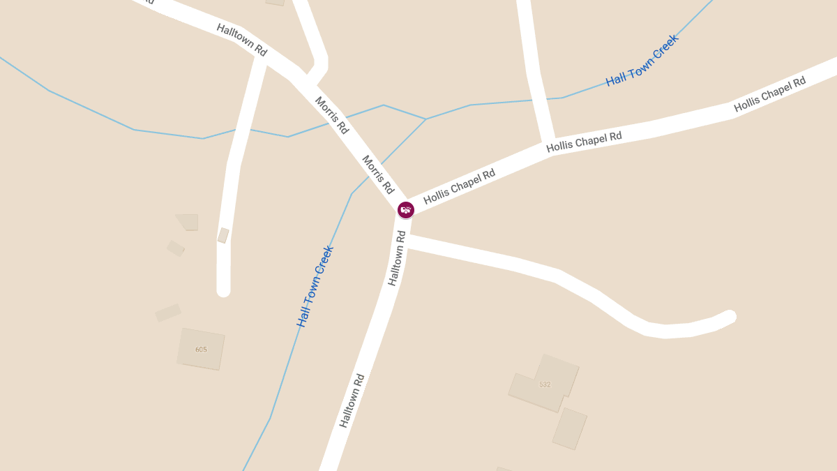 Two Injured in Rollover Crash at Halltown Rd & Morris Rd