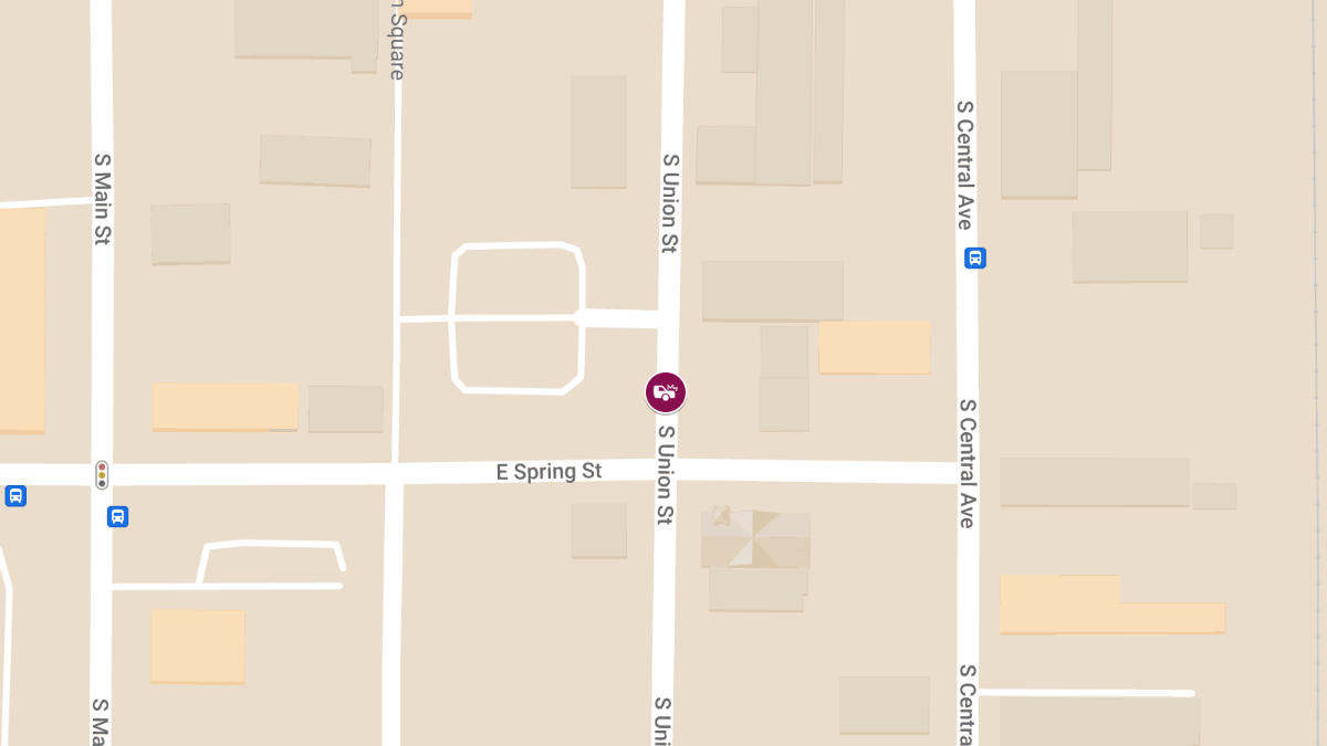Two Injured in Two-Vehicle Crash at E Spring St & S Union St