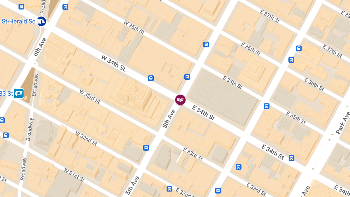 Two Injured in Vehicle Collision at E 34th St & 5th Ave