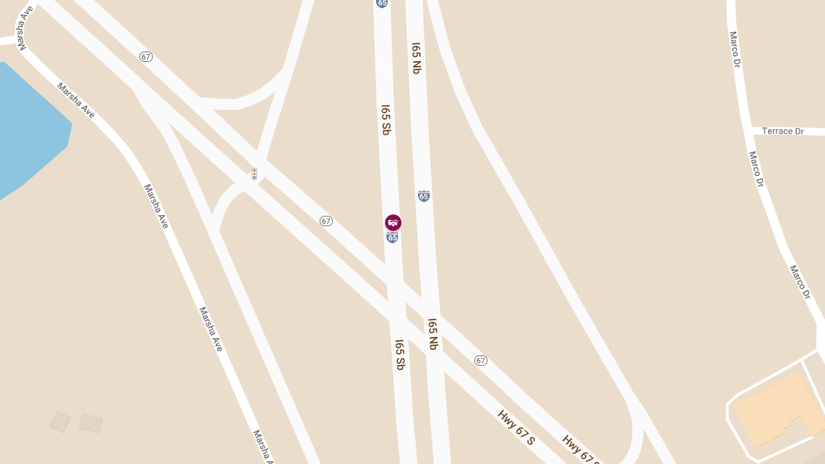 Two Killed in Fiery Multi-Vehicle Crash on I-65 at Mile Marker 342