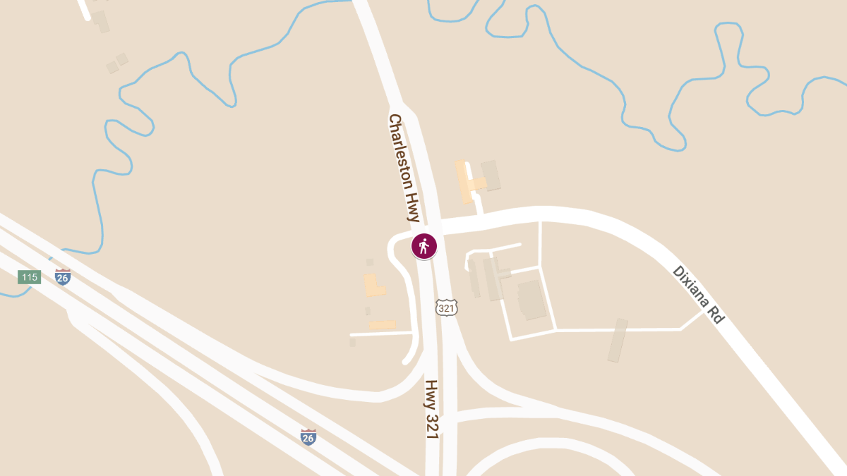 Two Pedestrians Injured After Crash on Charleston Hwy Near I-26