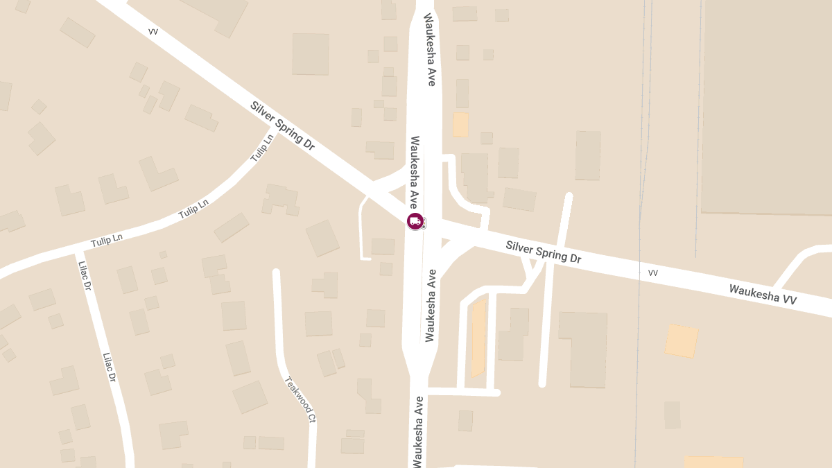 Two-Vehicle Accident With Injuries Involving Semi at Silver Spring Dr & Waukesha Ave