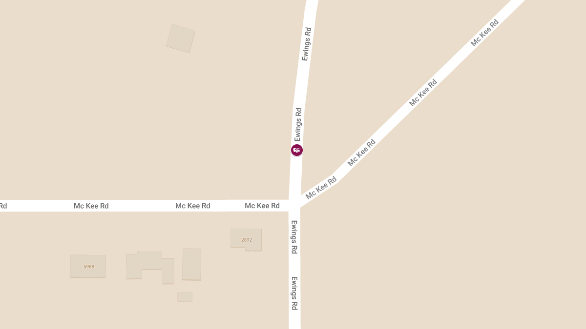 Two-Vehicle Accident With Injuries on Ewings Rd