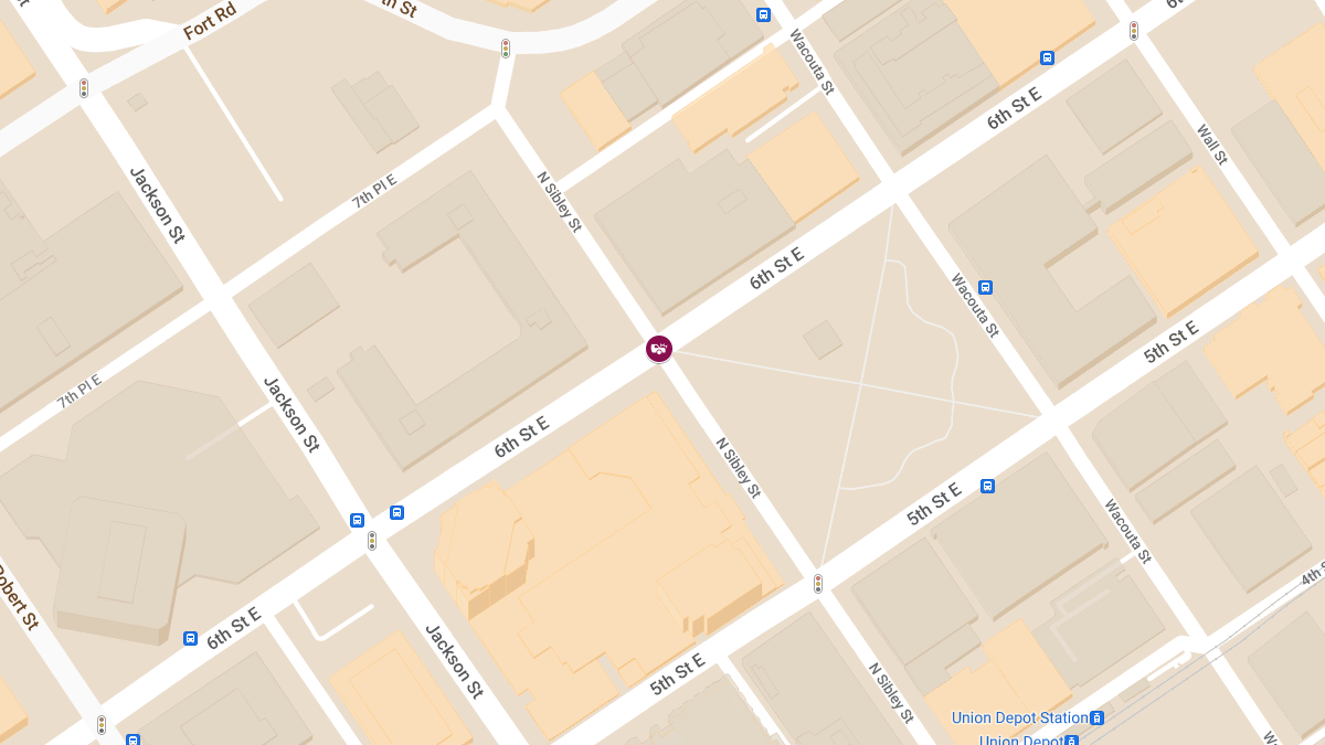 Two-Vehicle Accident at 6th St E & Sibley St Causes Injuries