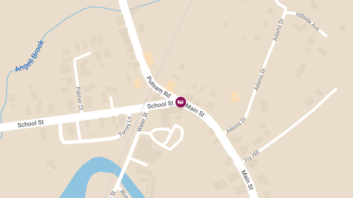 Two-Vehicle Accident at School St & Mechanic St