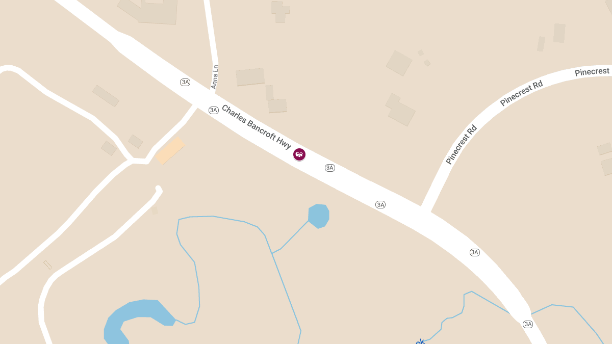 Two-Vehicle Accident on Charles Bancroft Hwy Injures One